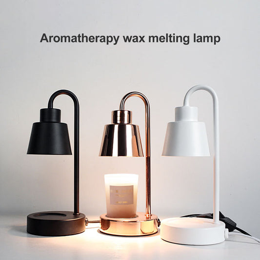 Aromatherapy Melting Wax Lamp Dimmable Night Light Table Candle Warmer Lamp