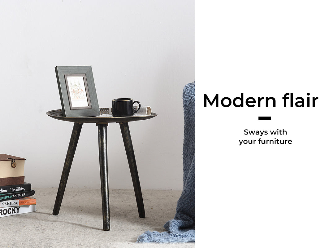 Levede Side Table Coffee Bedside End Tables Antique Storage Modern Plant Stand