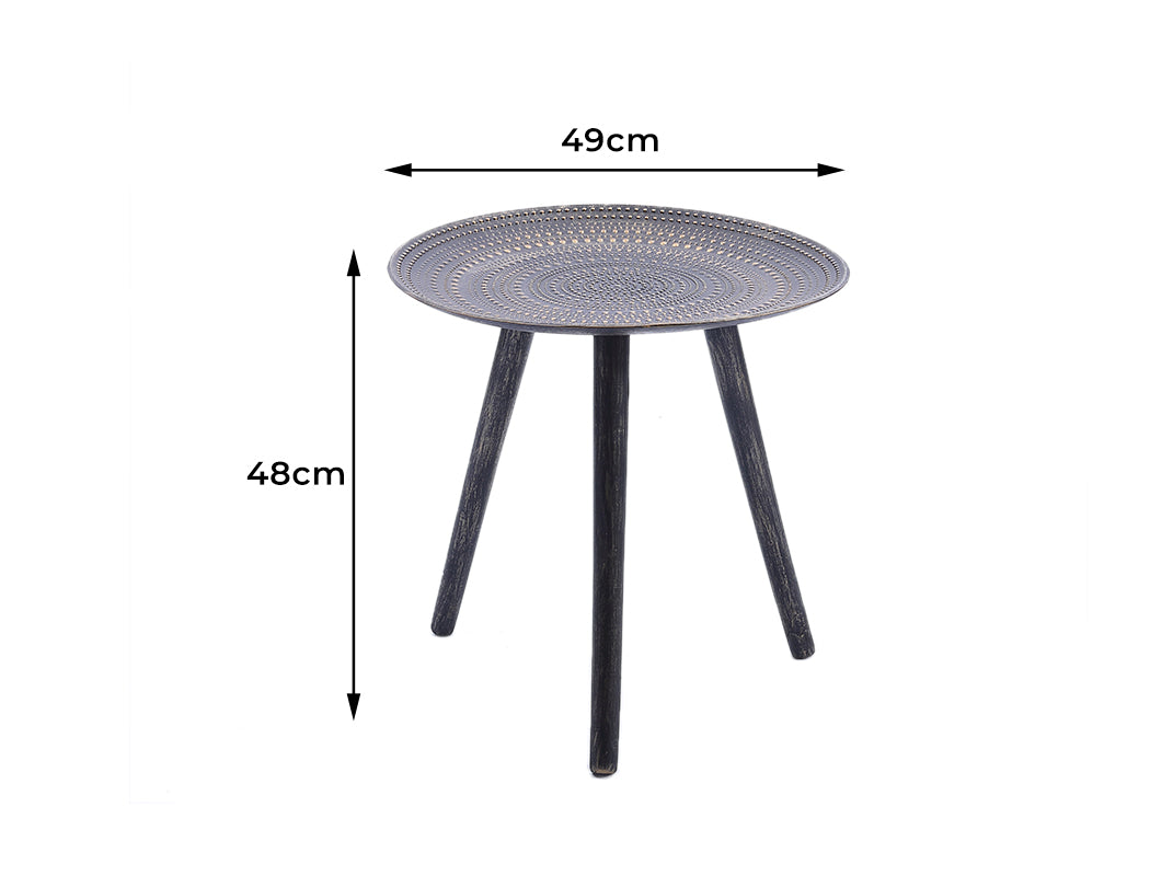 Levede Side Table Coffee Bedside End Tables Antique Storage Modern Plant Stand
