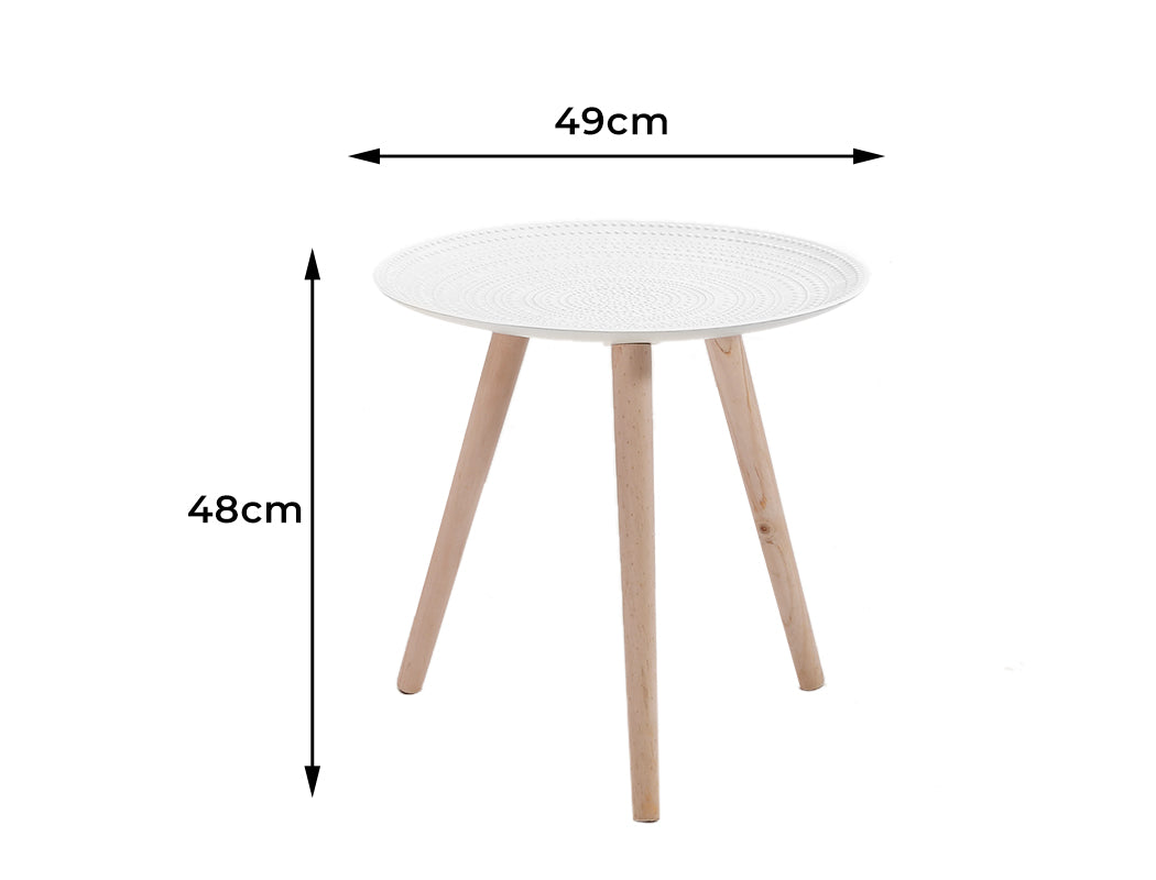 Levede Side Table Coffee Bedside End Tables Antique Storage Modern Plant Stand